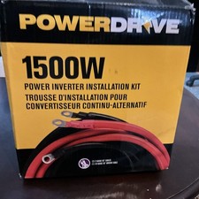 PowerDrive 1500W Power Inverter Installation Kit PDIKT1 