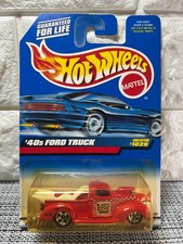 Hot Wheels 40s Ford Truck Collector 1029 Redwhite
