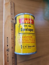 Vintage Can KODAK DK-50 Film Developer Rare Rochester NY Advertising