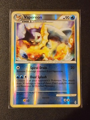 Vaporeon 52/95 Call of Legends Reverse Holo LP Excellent Pokemon Card | eBay