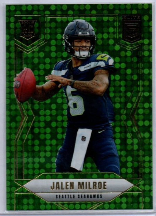 2025 Panini Donruss Elite🏈Jalen Milroe GREEN DISCO Rookie Card #131 - (RC)