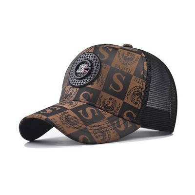 Fashion Outdoor Mesh Baseball Caps Men Women Cap Casual Trucker Snapback Net Hat