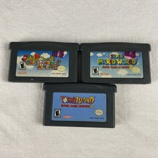 Super Mario Advance 1 2 3 Nintendo Game Boy Advance Games Mario Lot Bundle