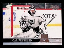 Cal Petersen 2020-21 Upper Deck #565 Los Angeles Kings