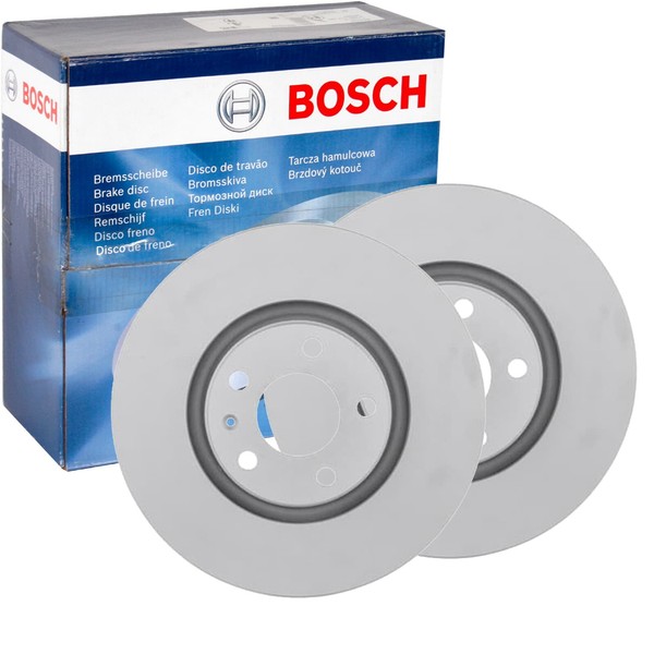 2X Bosch Bremsscheiben 321Mm BelÜFtet Vorne Passend FÜR Audi A6 A8-image