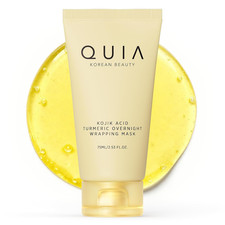 QUIA Turmeric  Kojic Acid Overnight Wrapping Mask   Hydration Mask for Glowing
