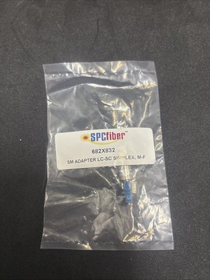 LC to SC Simplex Multimode Fiber Optic Adapter 682-832