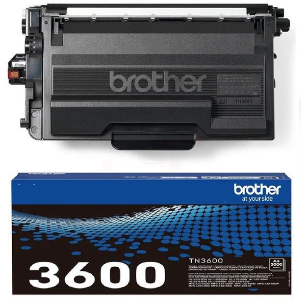 Brother TN-3600 Toner Original Schwarz 3000 Seiten Black TN3600 Kartusche-image