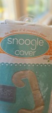 Snoogle Chic Pillow Cover, Pregnancy Pillow Soft Beige Color
