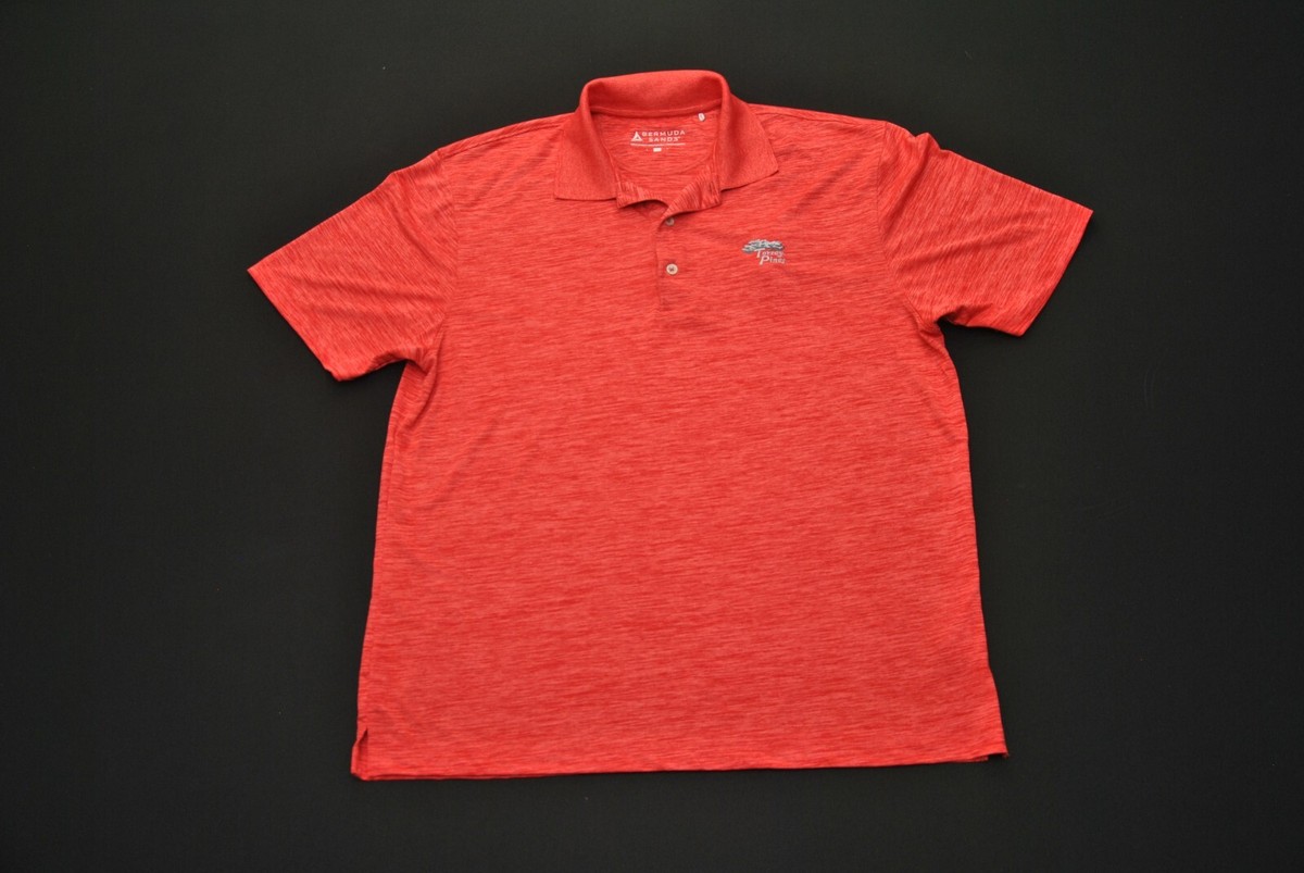 Torrey Pines Golf Polo Shirt Bermuda Sands Men's L Large 3624T | eBay