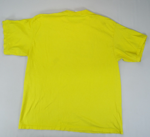 Camisa Nike Vintage Talla L Adulto Amarilla Fútbol Just Do It Hecha EE. UU. 90s Etiqueta Blanca - Imagen 5 de 7