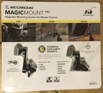 Scosche Magnetic Mount Pro Device Mounting System, New In Original Packaging