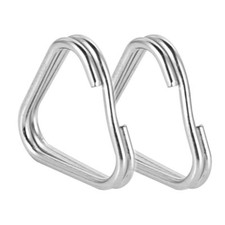 1 Pair Camera Strap Metal Ring Triangle Hook for Nikon Canon Pentax Sony