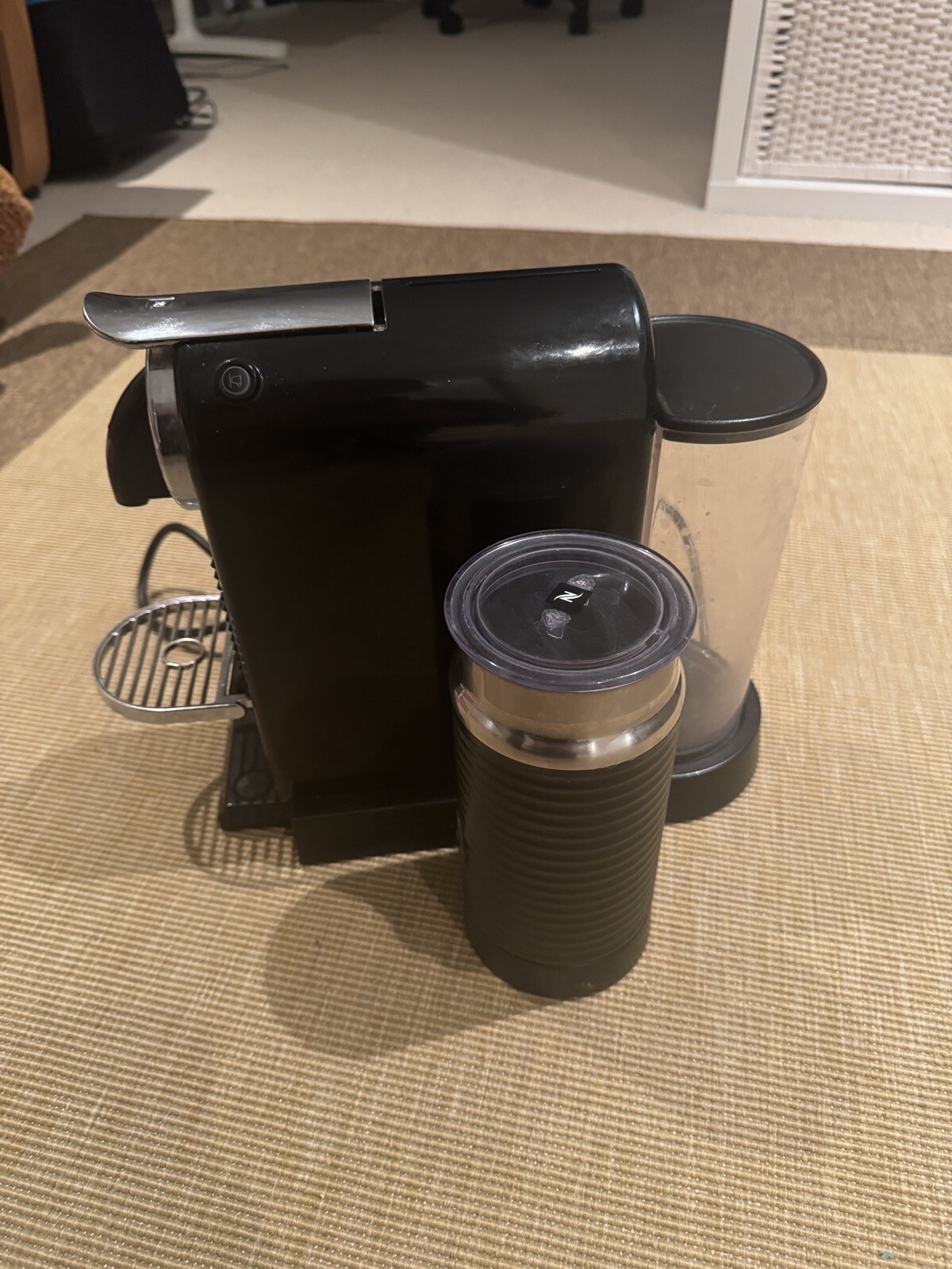 Nespresso CitiZ&Milk Capsule Coffee Machine Limousine Black FOR