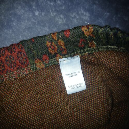 Patchwork Fransen Rock Cottagecore Gr. 22/24 W Marke Cato Herbstfarben - Bild 4 von 9