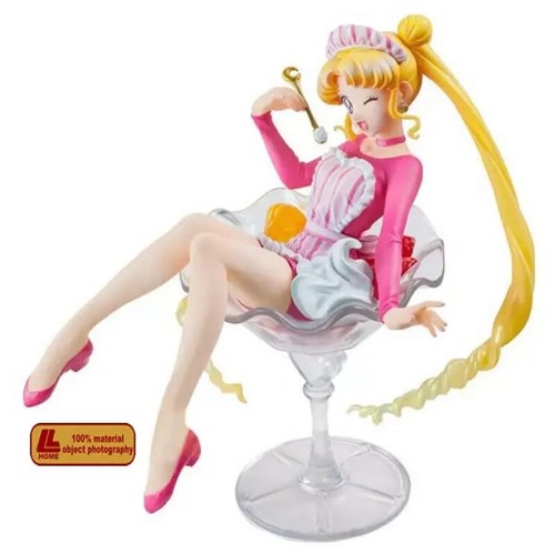 Anime Sailor Moon Tsukino Usagi Eis niedlich PVC Actionfigur Spielzeug Geschenk B - Bild 5 von 24
