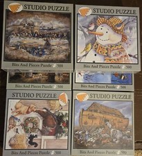 6 500 pc studio puzzle collection