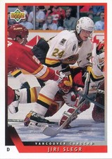 TOPS NHLPA CARD / CANADIAN MONTREAL / JIRI SLEGR / No. 18