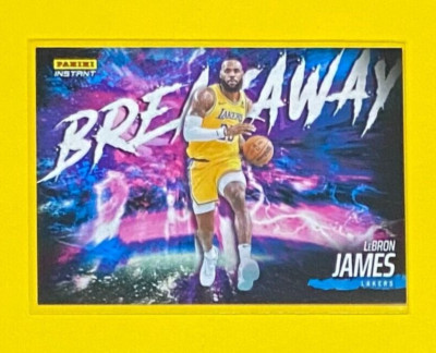 2023-24 Panini Instant LeBron James BREAKAWAY 1/4085 SP Los Angeles Lakers #B15