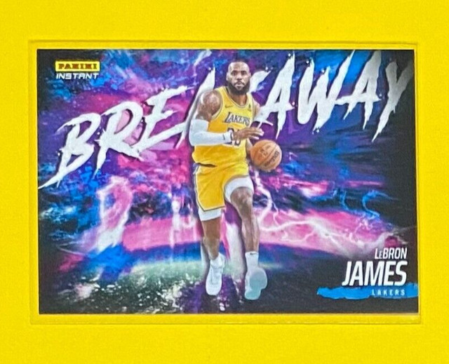 2023-24 Panini Instant LeBron James BREAKAWAY 1/4085 SP Los Angeles Lakers #B15