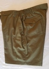 Boy Scouts Clean Mens Green Cargo Shorts size 38 NEEDS snap repair