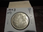 1943 WD - 50 cent Canada - Canadian half dollar
