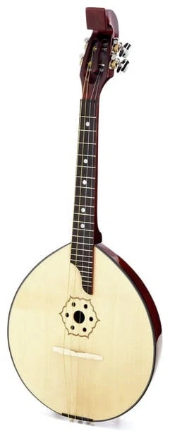 Domra de 4 cuerdas, madera maciza, nueva, hecha por HORA, Rumania Foto 3 de 4