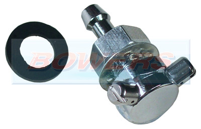 #ad UNIVERSAL CLASSIC CAR MINI CHROME DOUBLE TWIN WINDSCREEN WASHER JET LUCAS WSB131 GBP 6.59