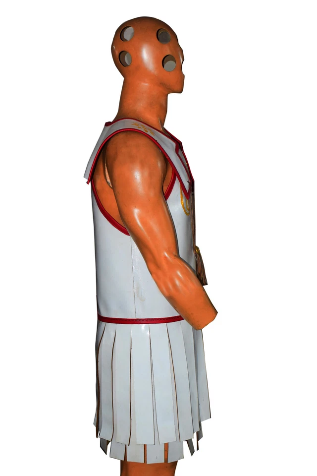 РАСПРОДАЖА ВЫХОДНЫХ Греческий Гоплит Кожаная Туника Броня larp косплей костюм доспехи - Изображение 4 из 4