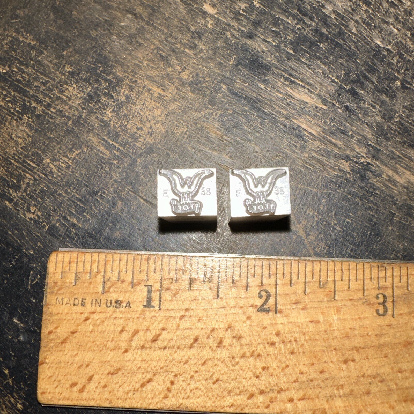 Vintage Fraternal Order of Eagles F.O.E. Printing Block with Intricate Details  