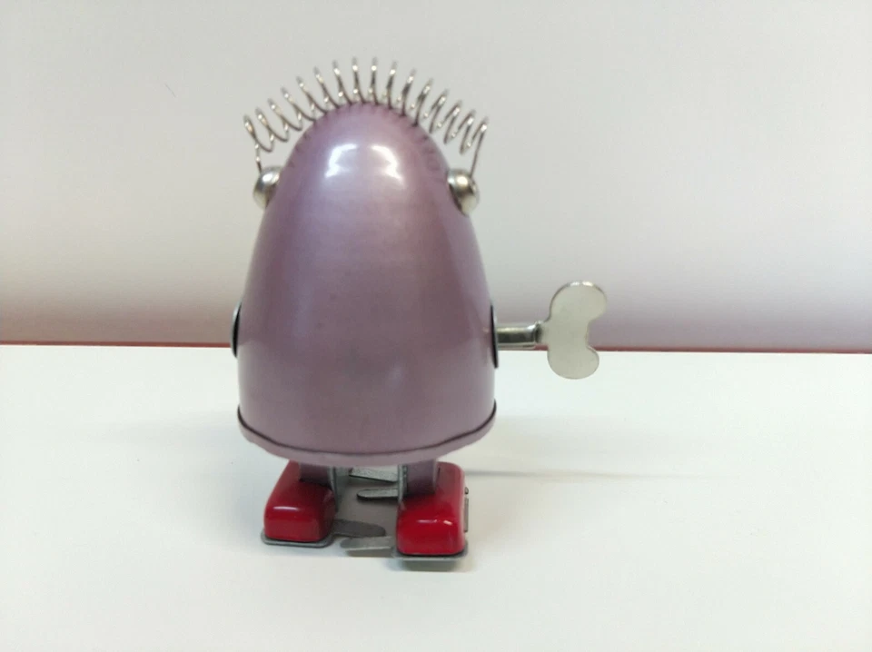 (MS649) Robot mécanique en tôle (marcheur) - Photo 4/4