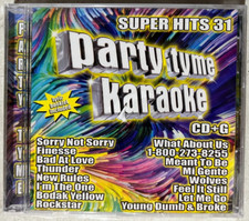 Party Tyme Karaoke - Super Hits 31 2018, CD G New
