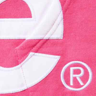 Supreme Big Logo Zip Up Hooded Sweatshirt Magenta | eBay