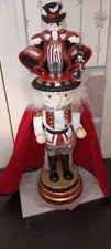KURT ADLER- 18" H-HOLLYWOOD-NUTCRACKER BALLET-DROSSELMEYER NUTCRACKER-NEW-2025