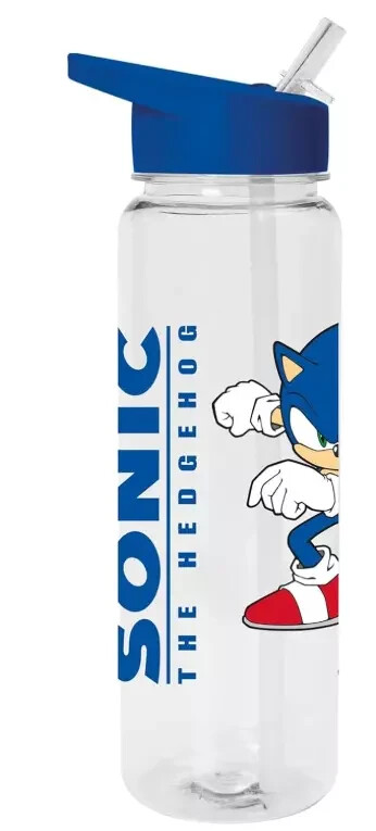 Sonic the Hedgehog Water Bottle 700ml Reusable - Gotta Go fast