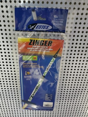 Estes Zinger Kit #2433 Model Rocket Kit New Free Shipping!
