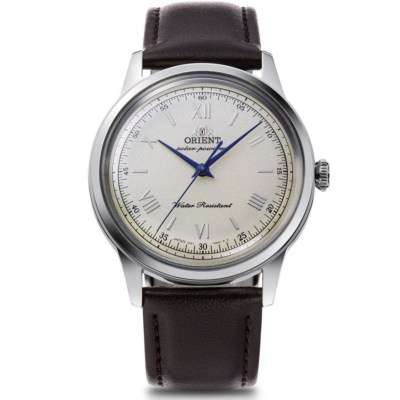 【2025年購入】Orient Bambino 38 ORIENT Classic Bambino 38 RN-WK0003G Solar Quartz Watch Ivory Dial