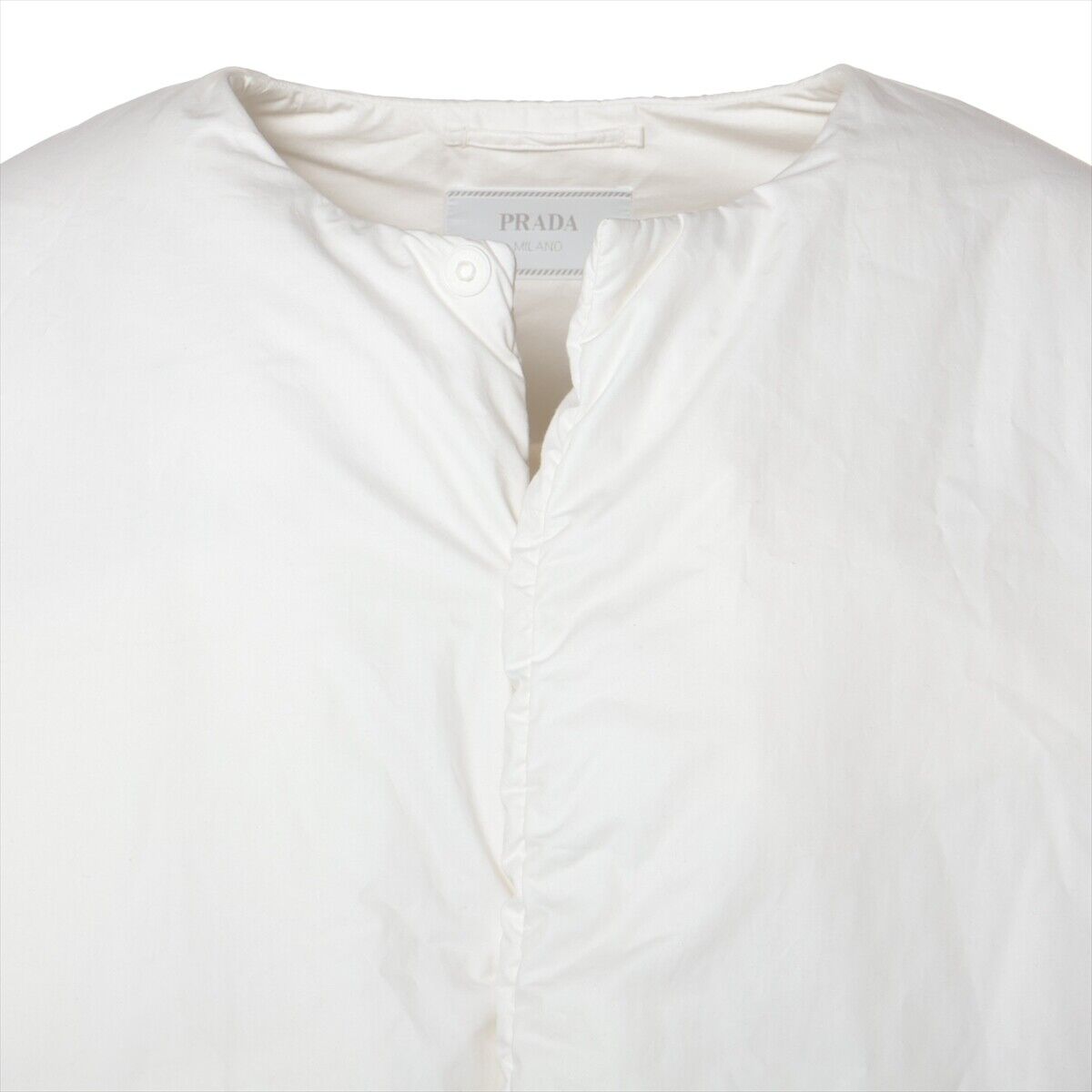 Prada 23 years Polyester Down jacket XXXL Men's White SGC376 Prada 23 years Polyester Down jacket XXXL Men's White SGC376