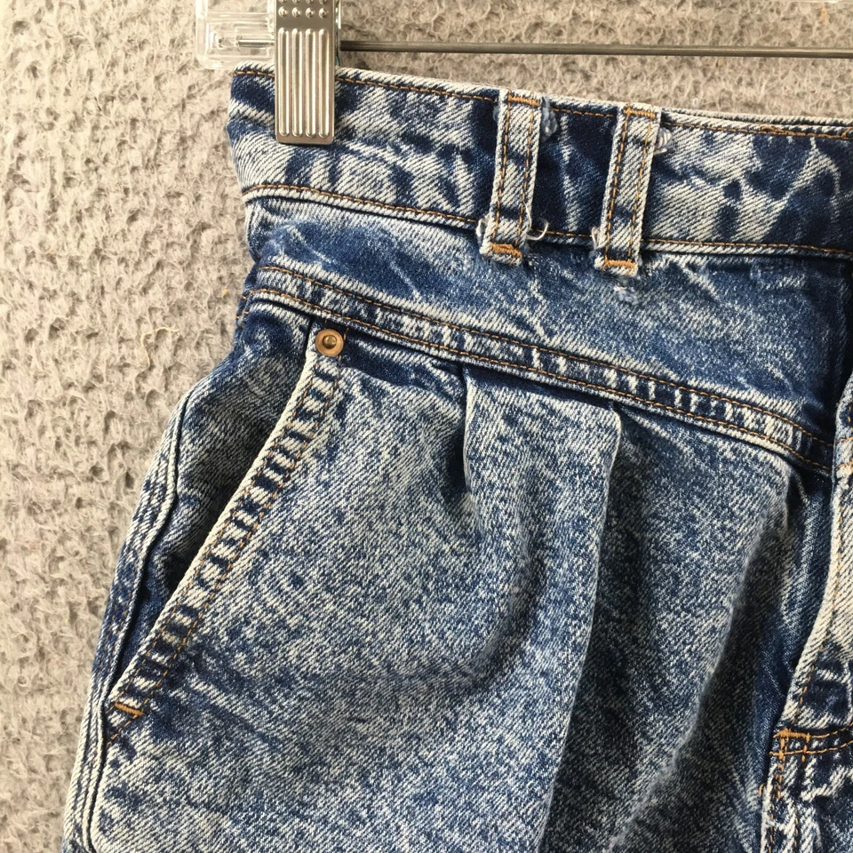 Pantalones Cortos Bershka Puños Calientes Para Mujer 02 (Real 27X3) Azul Denim Informal Cremallera Foto 2 de 4