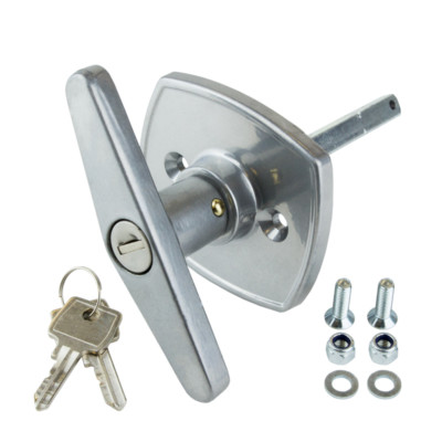Compton/Banbury/Apex/Haskins Type Chrome Face-Fix Garage Door Parts Tee