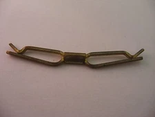 Nice Vintage Worn Mens Tie Collar Holder Bar Clip Jewelry