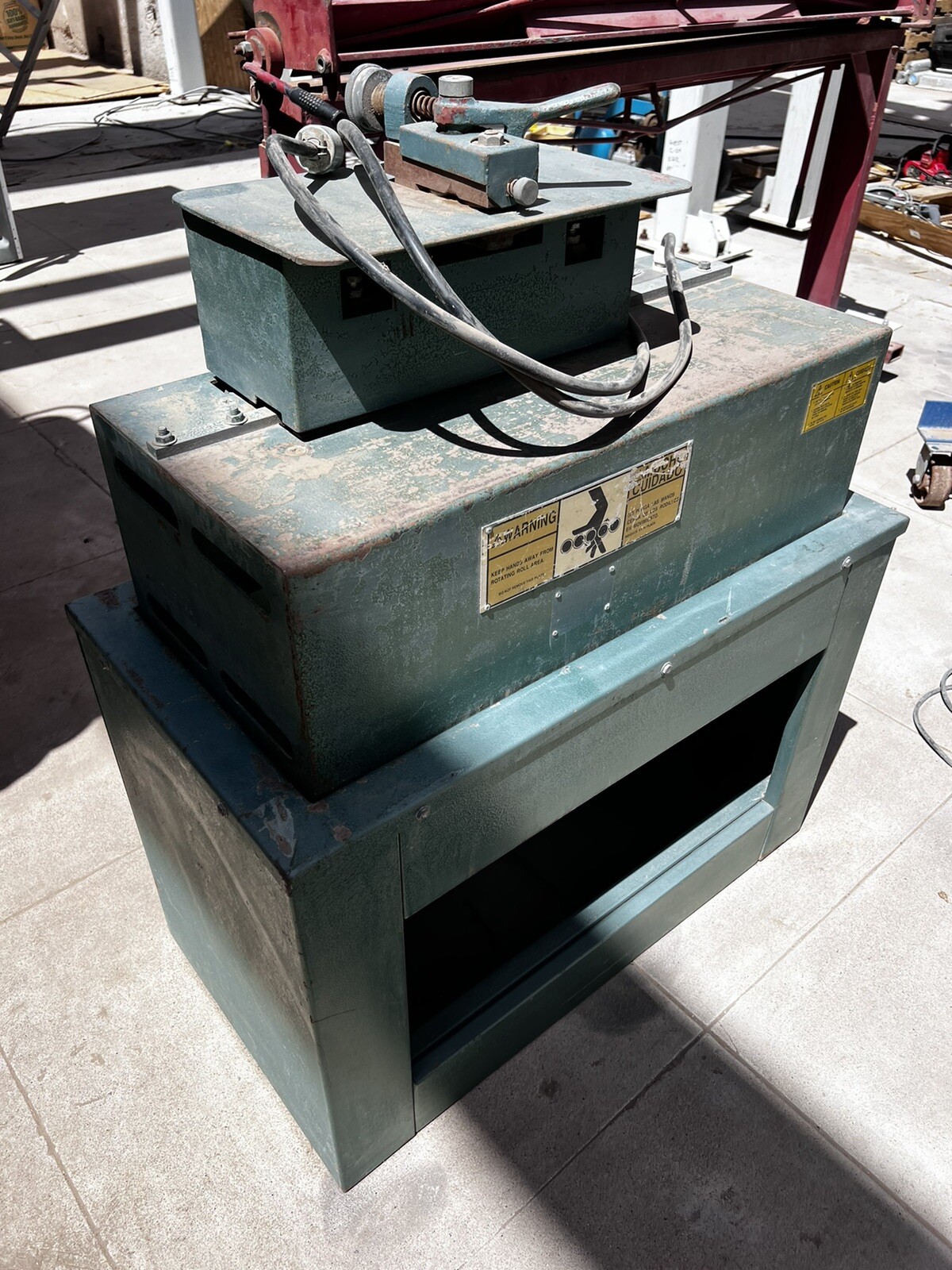 Pittsburgh Roll Former w/Stand & Flanger TIN KNOCKER 24 gage NO