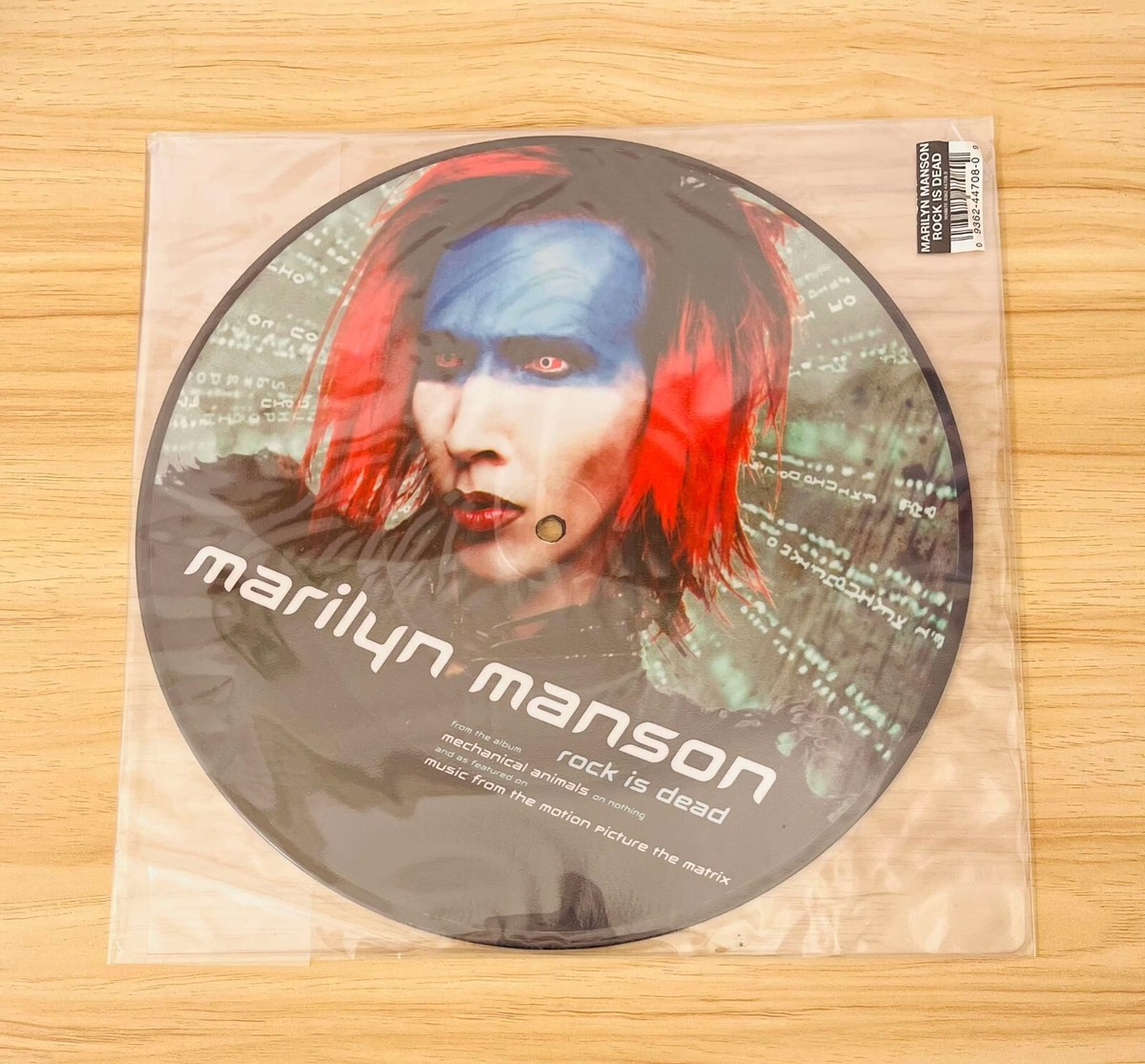 Marilyn Manson 限定版ピクチャーディスク Marilyn Manson 限定版ピクチャーディスク 未開封 Marilyn