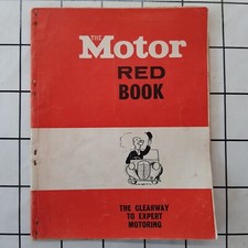 The Motor (British magazine) Red Book booklet