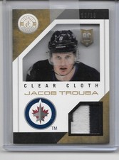 2013-14 Totally Certified Patch GOLD Clear Cloth  /10 Jacob Trouba Winnipeg Jets