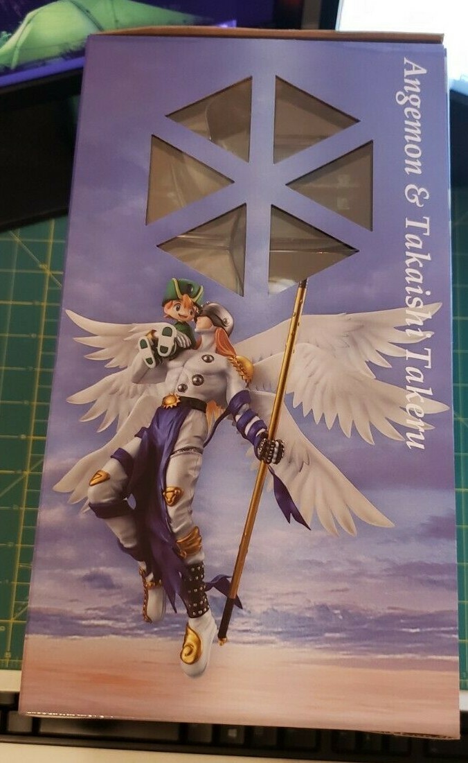 Figurines Angemon et Takaishi Takeru Digimon Adventure G.E.M. Series