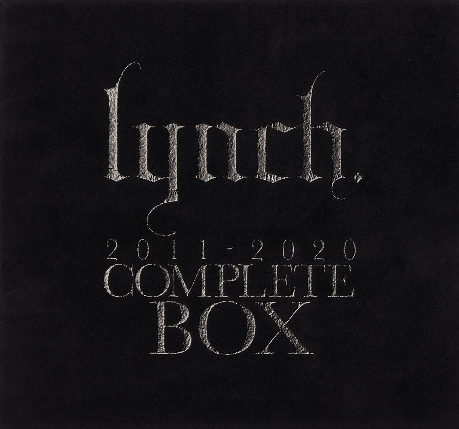 New lynch. 2011-2020 COMPLETE BOX First Limited Edition 11 CD Blu-ray Japan