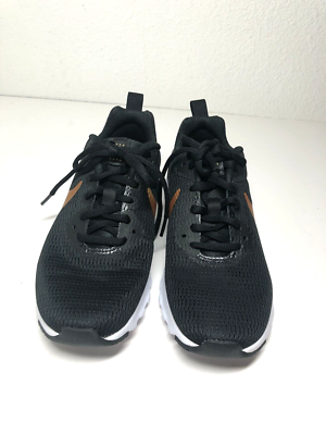 nike air max motion 2 women's sneakers black and gold