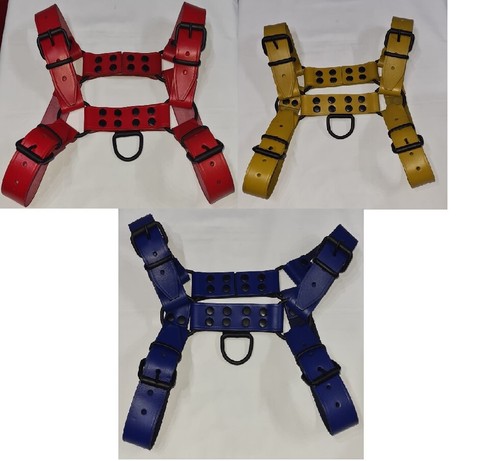 awanstar Bulldog leder harness Oberkörper Männer harnais n cuir leather Harness - Picture 10 of 19