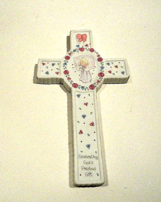 Precious Moments Cross Celebrating God's Precious Gift | eBay